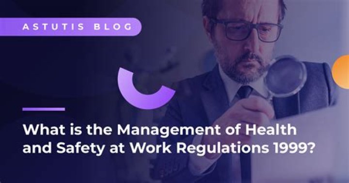What is the Health and Safety at Work Regulations 1999?
