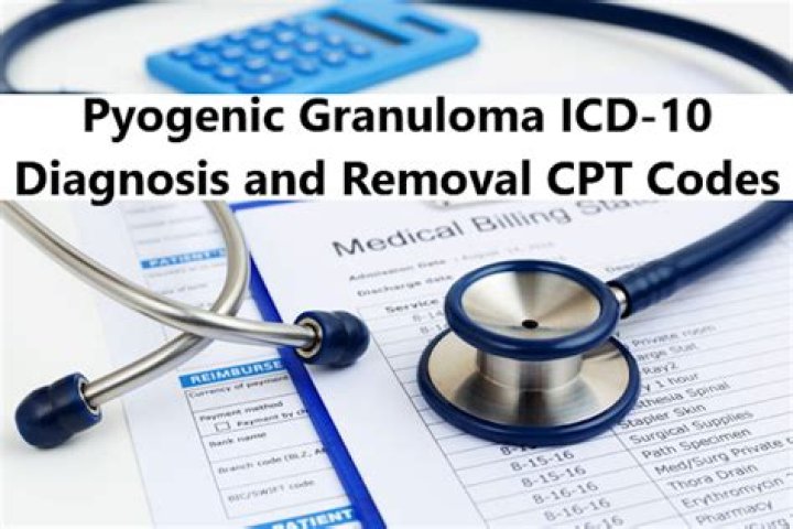 What is the ICD 10 code for pyogenic granuloma?