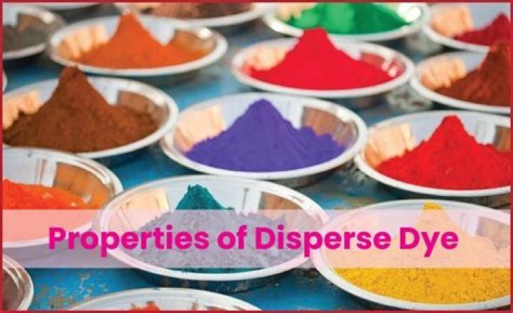 What is the pH of disperse dye?
