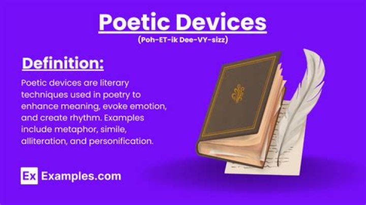What is the poetic device used in the poem beauty?