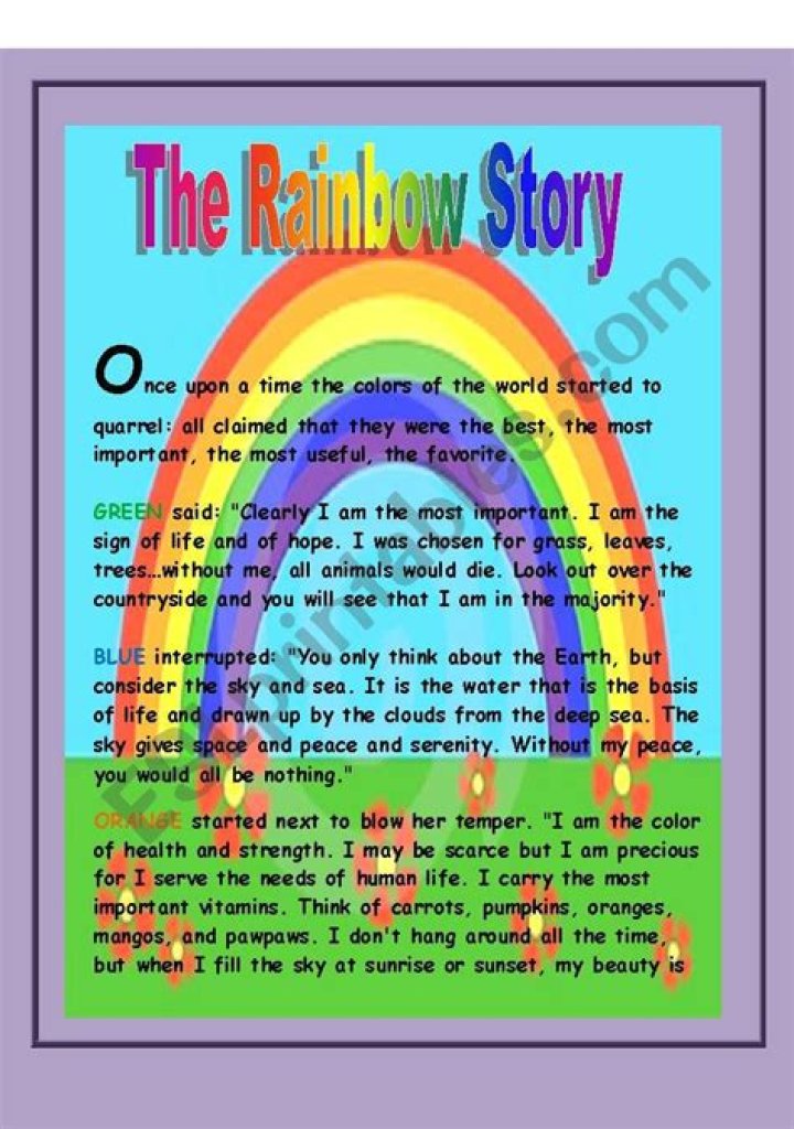 What is the story of the rainbow in the Bible?