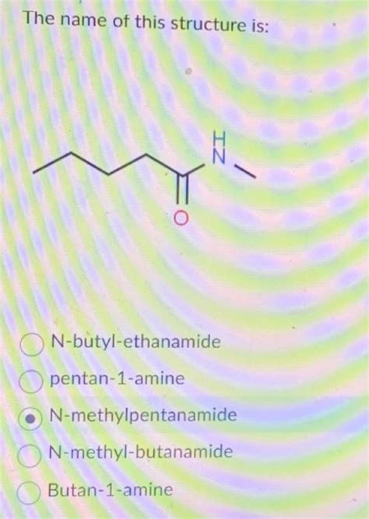 What is the structural formula of Ethanamide?