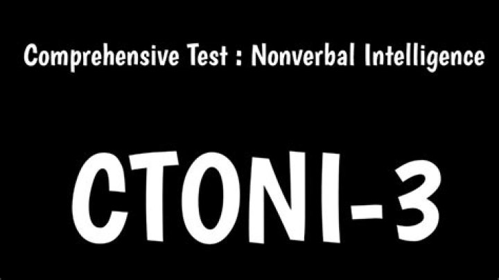 What is the Toni 3 test