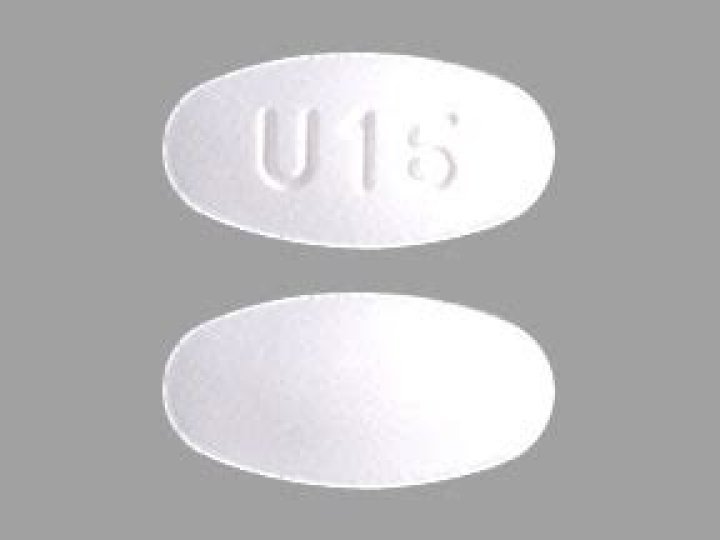 What kind of pill is a U16 pill?