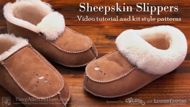 What kind of shoes are made out of sheepskin?