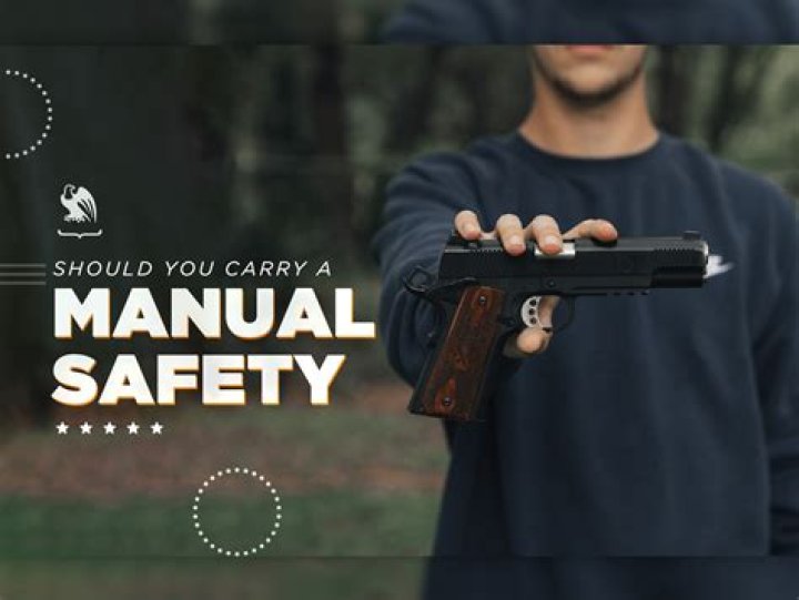 What pistols have manual safeties?