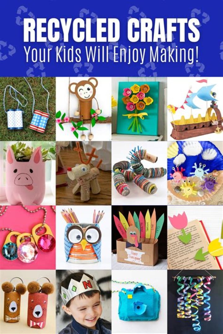 What products can you make out of recycled materials?