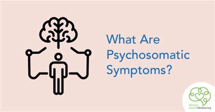 What psychosomatic symptoms do children have?