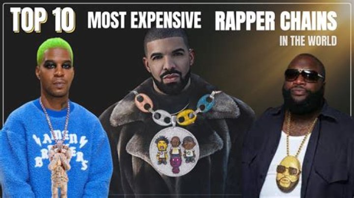 What rapper chain cost the most?