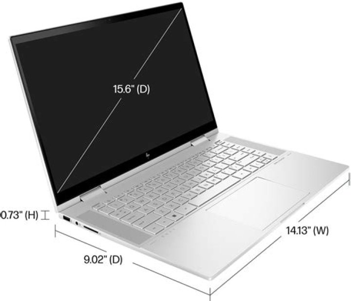 What size screen is HP Envy?