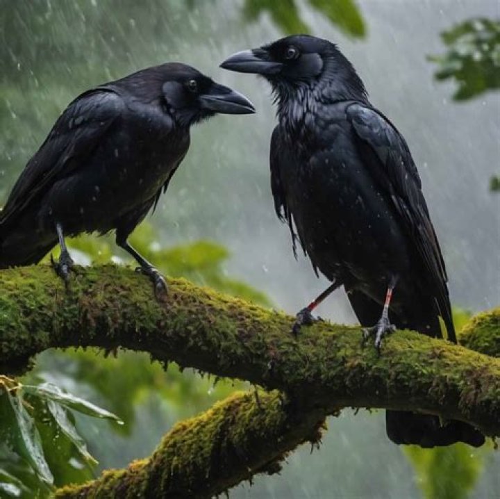What time of year do crows mate?