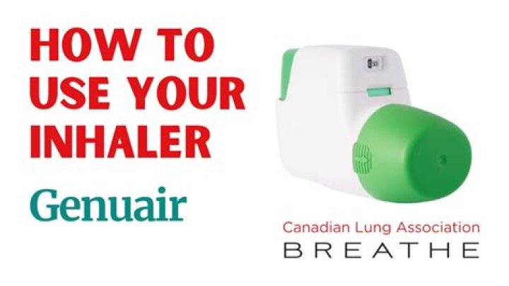 What type of inhaler is Genuair?