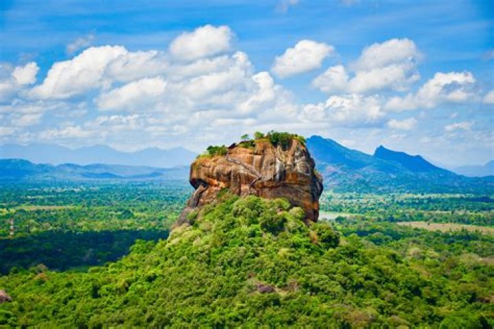 What type of landform is Sri Lanka