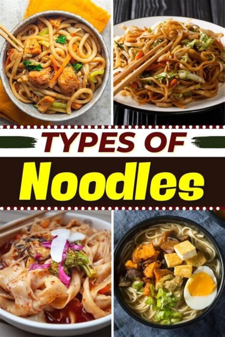What types of noodles are gluten free