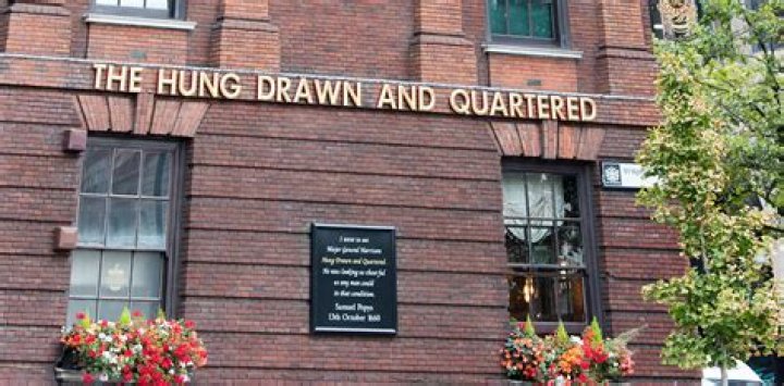 What was hung drawn and quartered used for?