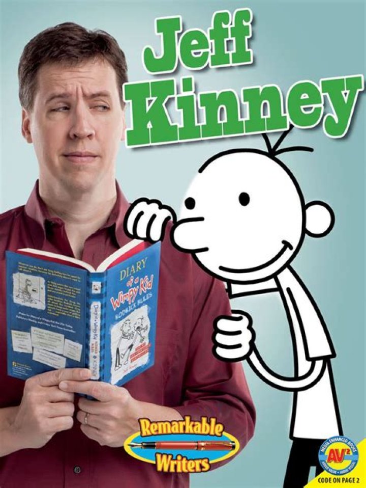 What was Jeff Kinney first job?