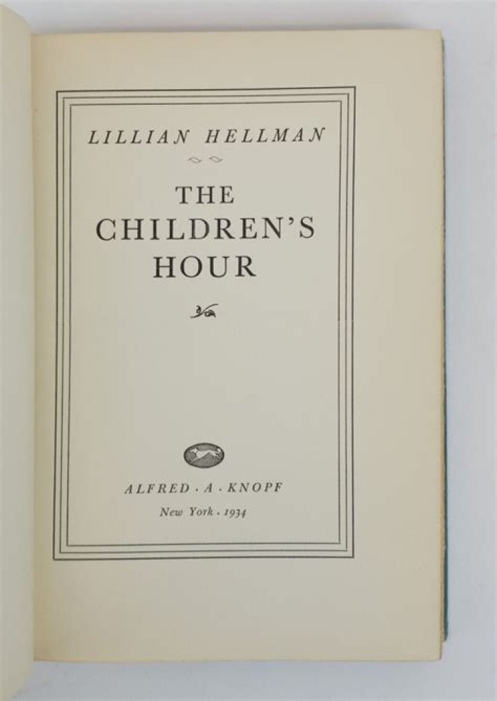 What was written by Lillian Hellman?