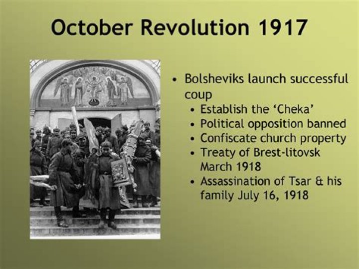 What were the results of the Bolshevik Revolution