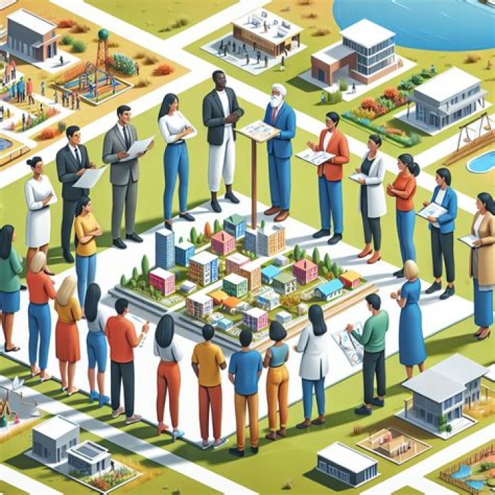 When was the term community development created?