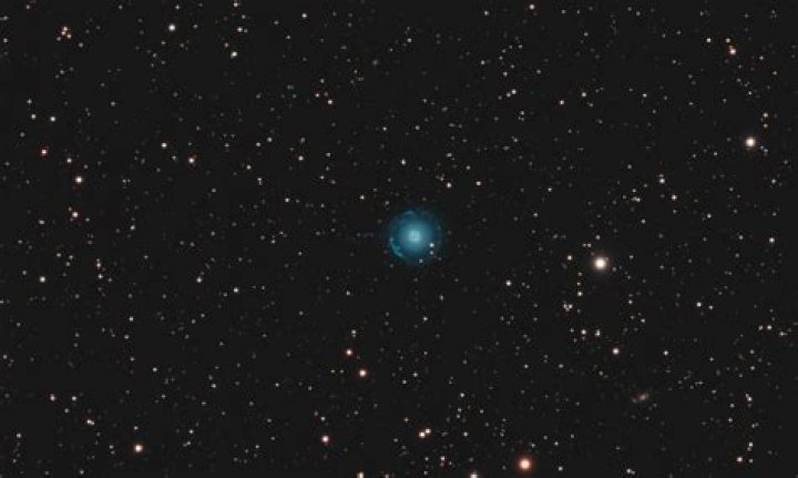 Where is the Blue Snowball Nebula?