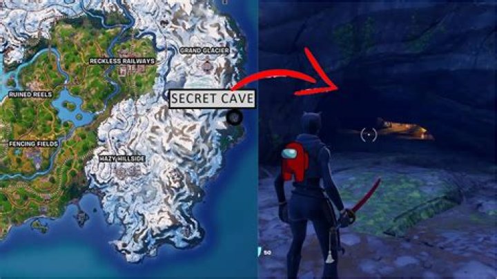 Where is the secret entrance to wayward cave platinum?