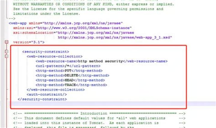 Where to add security constraint in web xml?