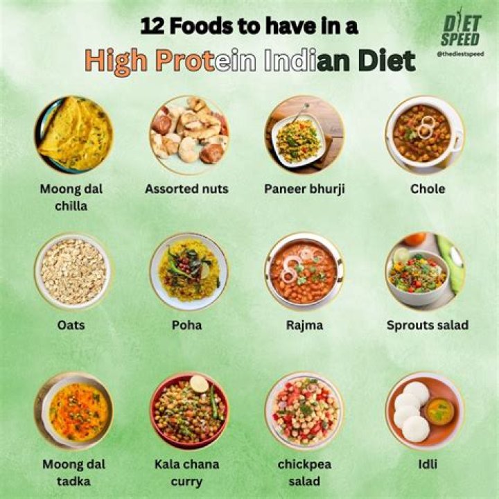 Which Indian foods are rich in protein?