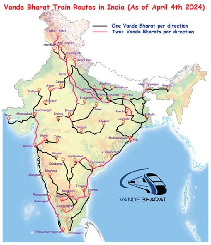 Which trains are running in Kerala?