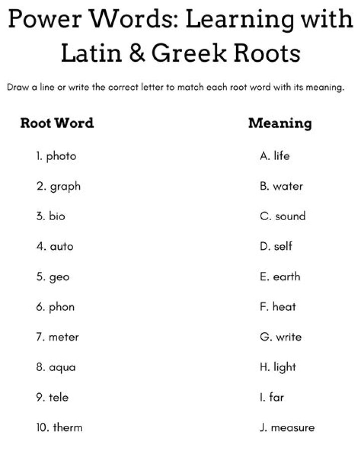 Which word contains the Latin root meaning water
