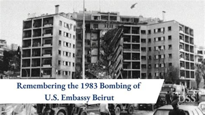 Who bombed the US embassy in 1983?