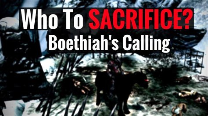 Who is best to sacrifice to Boethiah?