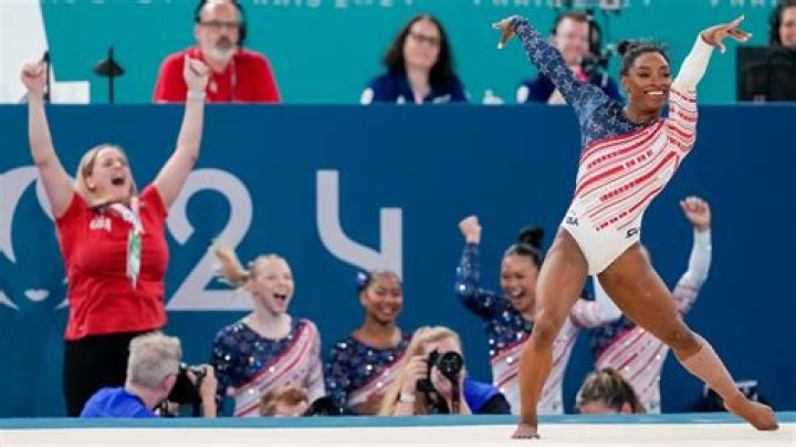 Why are there only 4 gymnasts instead of 5?