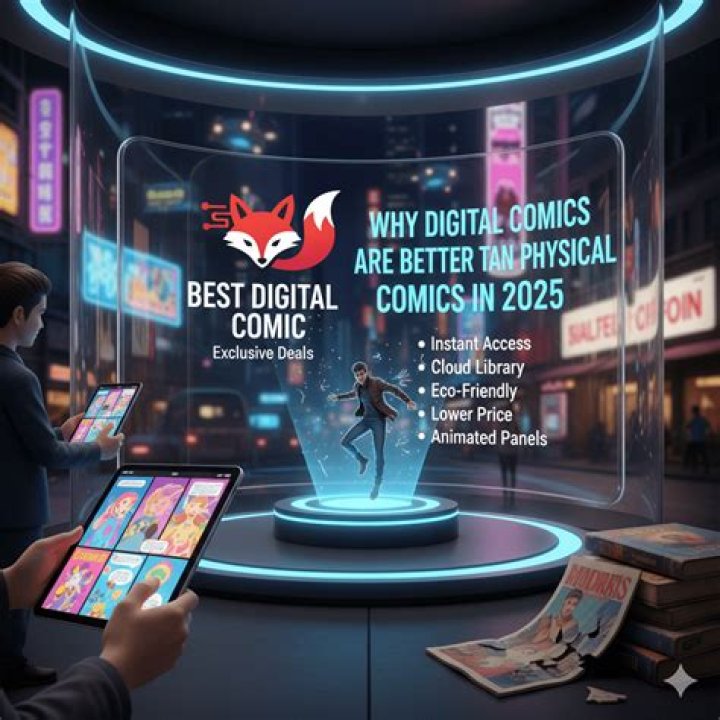 Why Digital comics are better?
