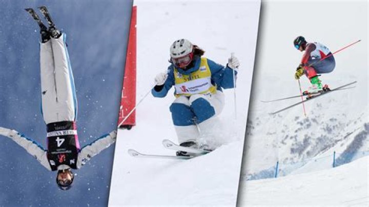 Why do speed skiers crouch down low while skiing?
