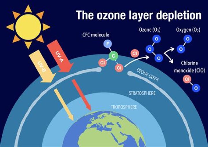 Why is ozone layer formed in stratosphere