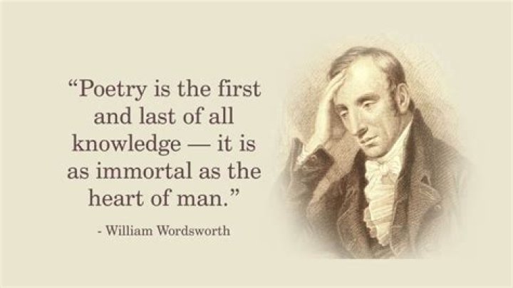 Why was Wordsworth a great poet