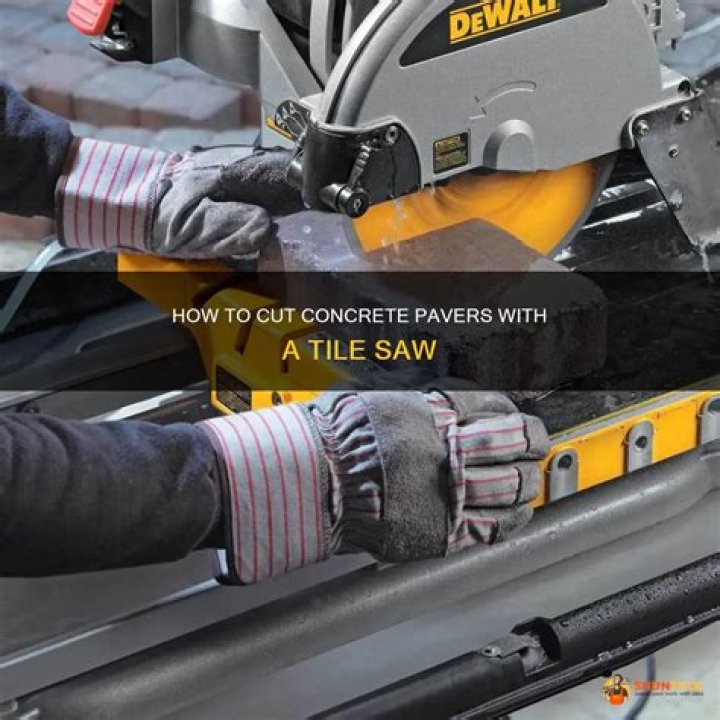 Will a tile saw cut concrete?